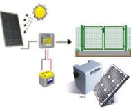 Kit Fotovoltaico Batteria 18 Ah Regime 3,5 A 12 Vcc
